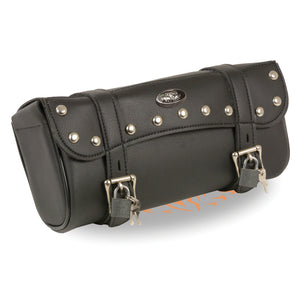 Large Studded PVC Tool Bag w/ Key Locks (12X4.5X3.5)