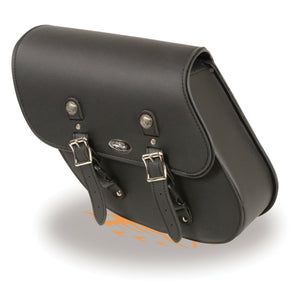 Medium Left Side PVC Swing Arm Bag w/ Buffalo Snaps (12X11X4X12.5)