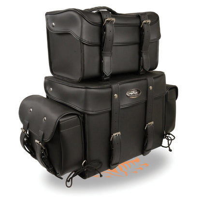 Large Four Piece PVC Touring Pack w/ Barrel Bag (15.5X13X10)