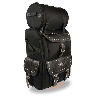 Extra Large Two Piece Studded Nylon Touring Pack (15X21X10)