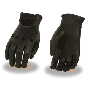 Ladies Unlined Classic Leather Driving Gloves