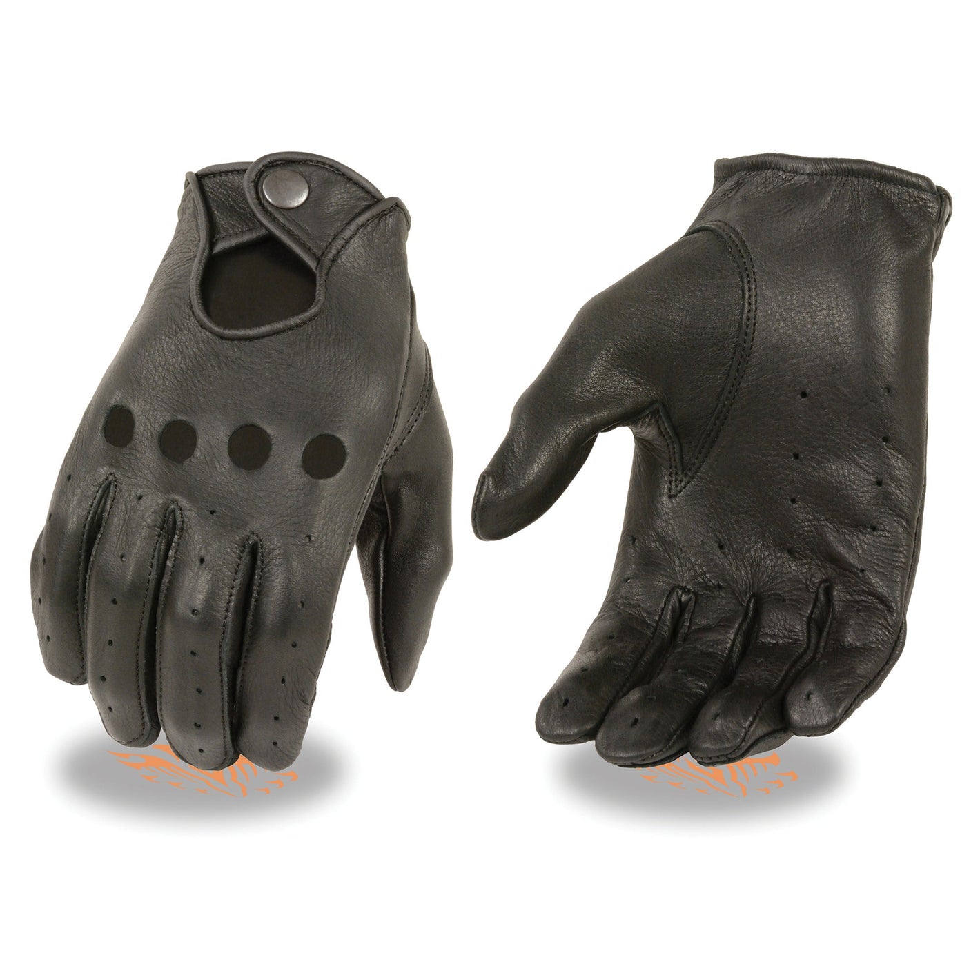 Men's Deerskin Unlined Proffesional Driving Gloves