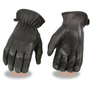 Ladies Unlined Deerskin Gloves w/ Cinch Wrist