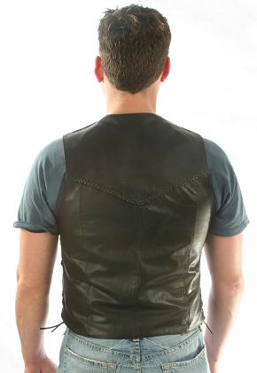 Motorcycle Vest Braid & Side-Lace