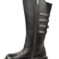 Milwaukee Leather Women's Tall Boots with Buckle Detail