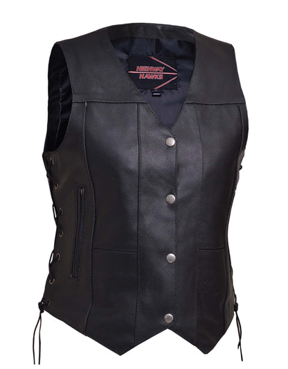 Ladies Highway Hawk 10-Pocket Motorcycle Vest