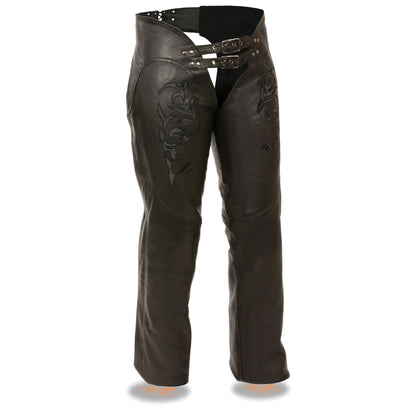 Ladies Chap w/ Reflective Tribal Embroidery