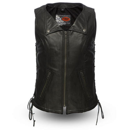 The Jenni Ladies Revealing Side Laces Vest