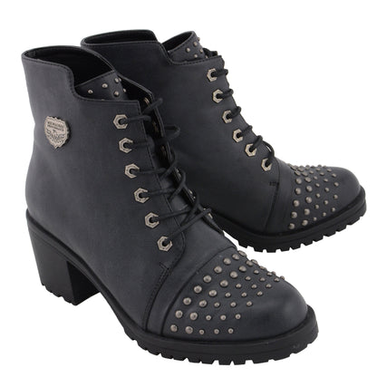 Ladies Rocker Boot w/ Studded Instep