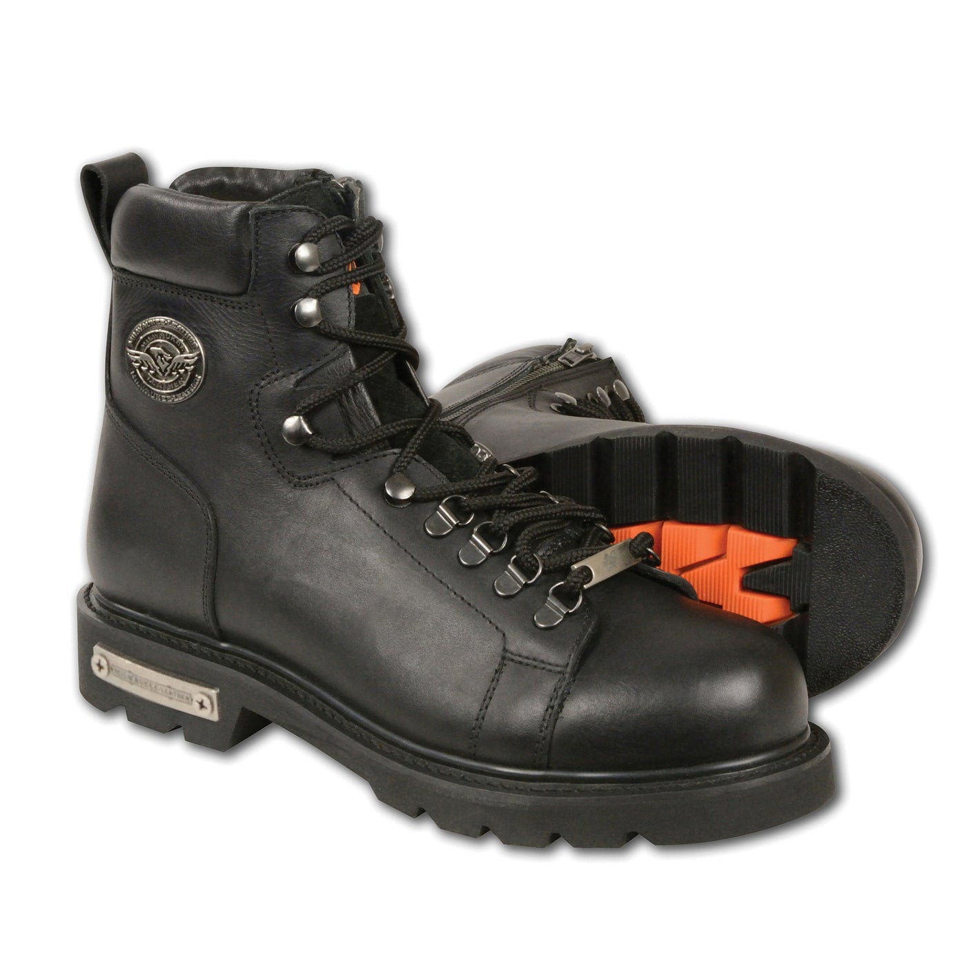 Men's Lace to Toe Boot w/ Side Zipper