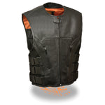 Men's SWAT Style Zipper Front Vest