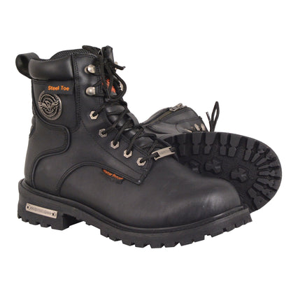 Men's 6 Inch Waterproof Lace to Toe Boot w/ Steel Toe