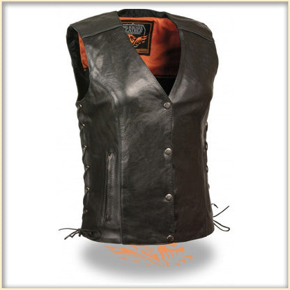 Black Wing Women Vest