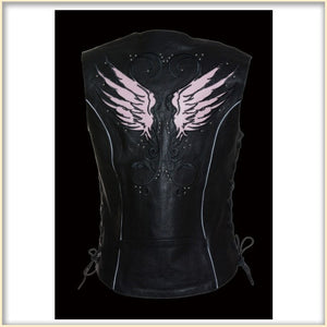 Pink Wing Women Vest