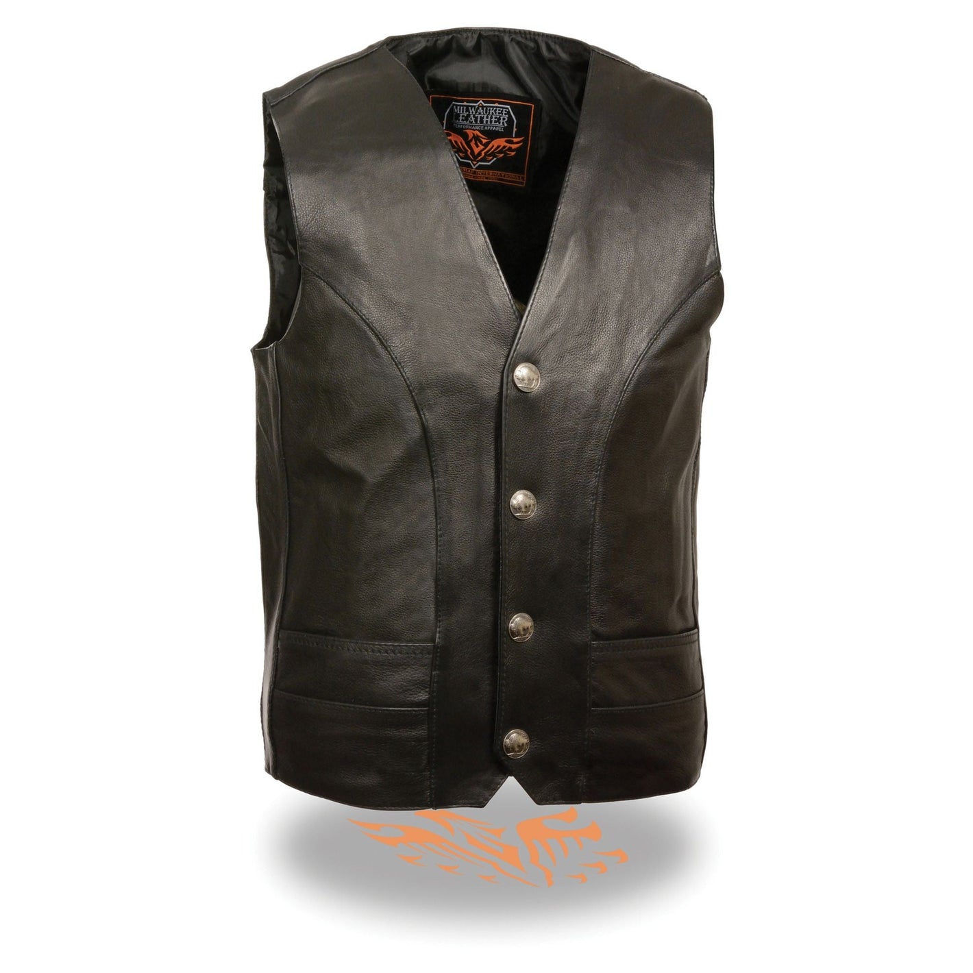 Men's Classic Vest w/ Buffalo Nickel Snaps