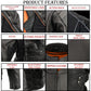 Men's Assault Style Racer Jacket w/ Triple Side Straps