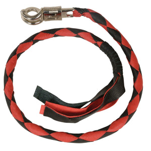Leather "Get Back" Whip for Motorcycles