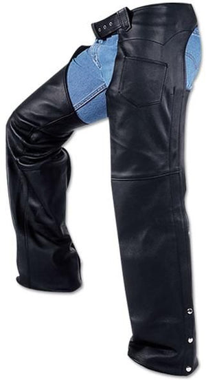 PREMIUM MOTORCYCLE LEATHER CHAP