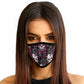 Face Mask 100% Cotton "SUGAR SKULL" Motorcycle facemask for Bikers FMD1011
