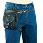 Leather Thigh Drop Leg Bag Gun Holster Bag Waist Bag Fanny Pack Messenger Bag