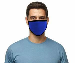 Face Mask 100% Cotton "ROYAL BLUE Motorcycle facemask for Bikers MP7924FM